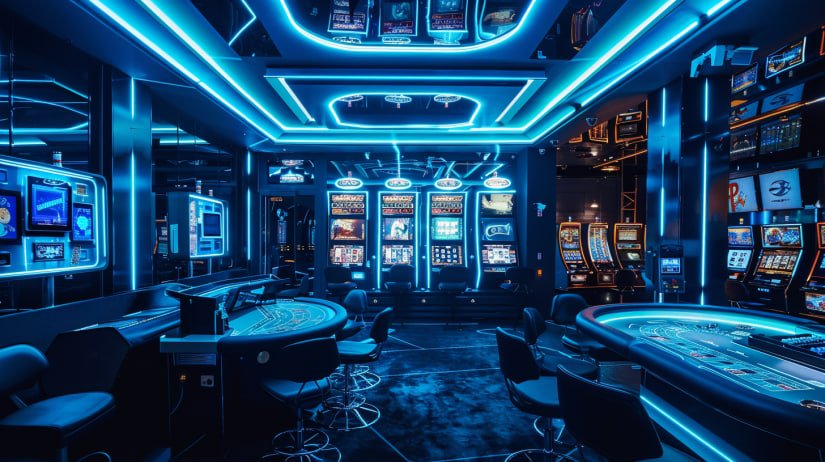 Live dealer table showing blackjack game in progress at inatogel apk studio